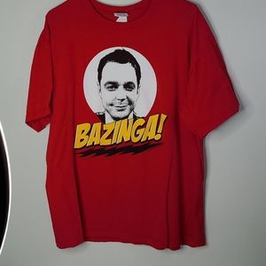 The Big Bang Theory "Bazinga" Sheldon T-Shirt